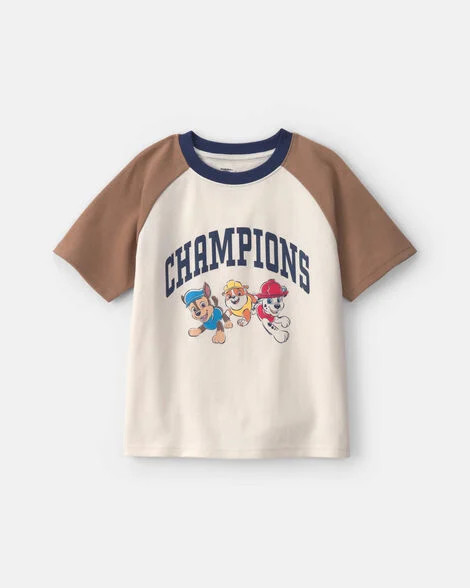 Toddler Boy Paw Patrol® Graphic Tee - Brown/Cream | Carter's | Carter's Inc