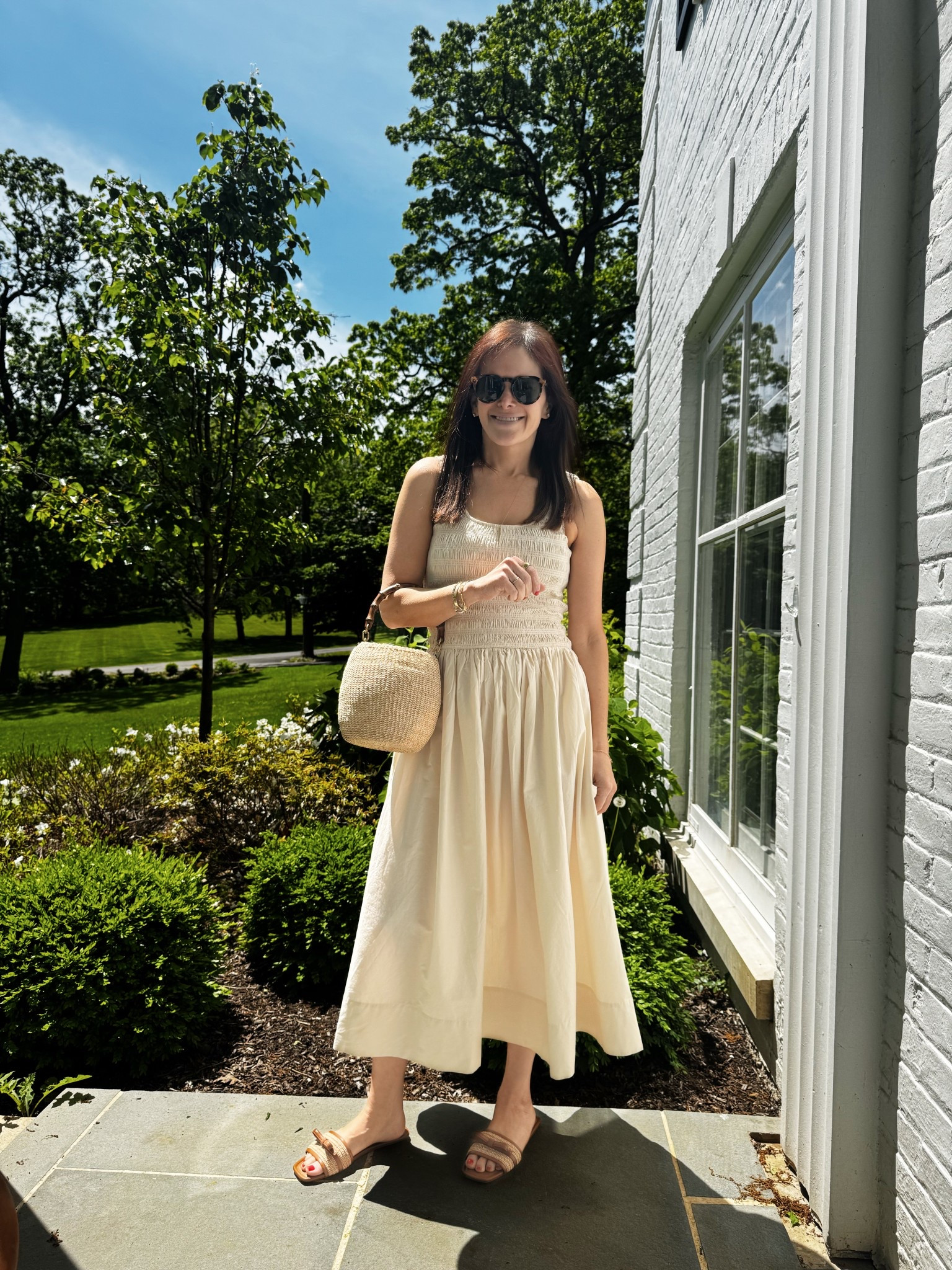 The unofficial start to summer - new dress and sandals for the season. 

#LTKSummerEdit #LTKOver40