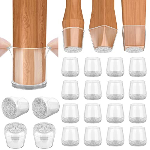 BALEINE Silicone Chair Leg Floor Protectors, Stool Leg Protectors Cap, Chair Leg Caps for Hardwoo... | Amazon (US)