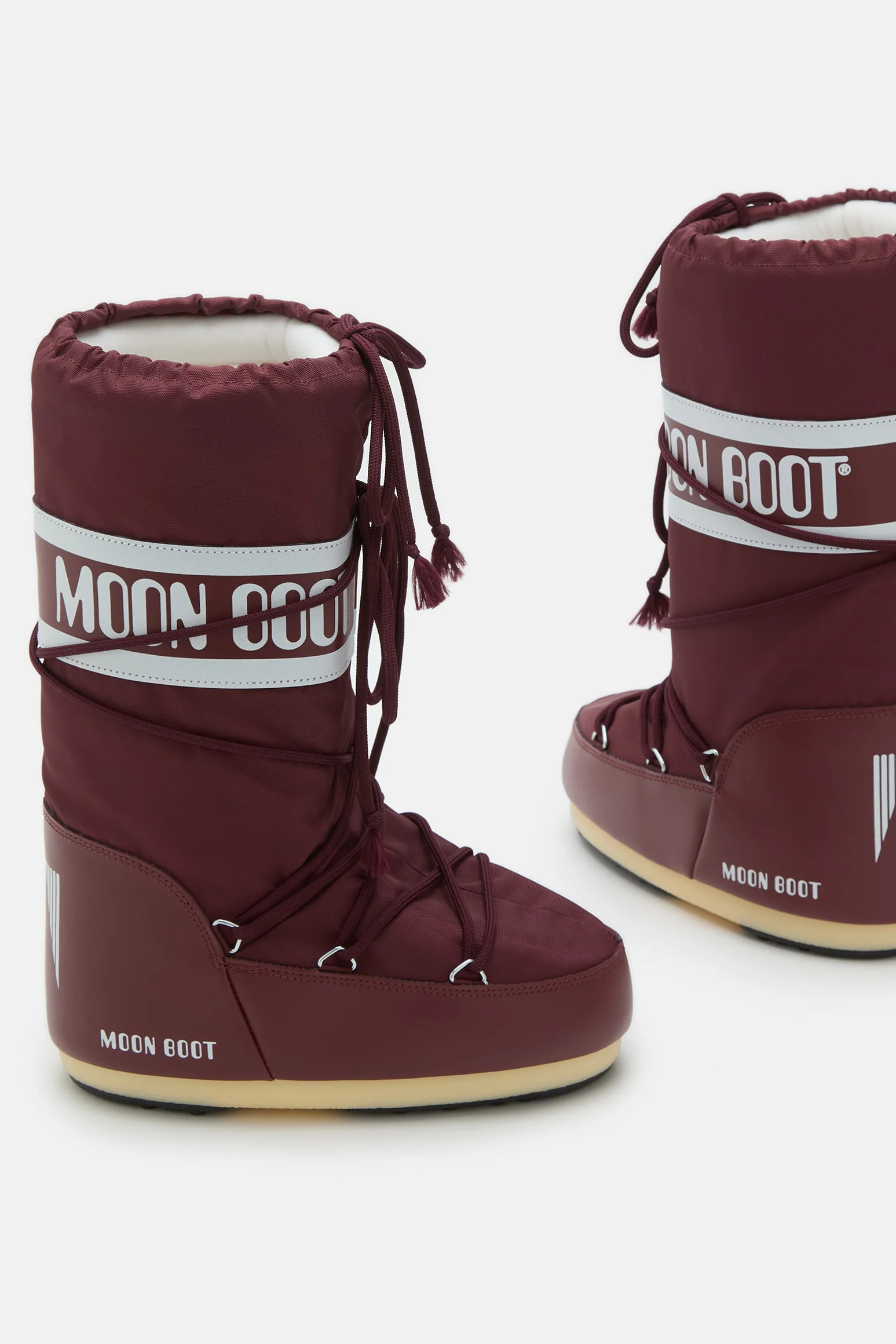 Moon Boot Icon in Burgundy | ANITA HASS