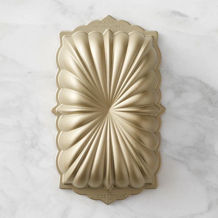 Nordic Ware Nonstick Cast Aluminum Anniversary Loaf Pan | Williams-Sonoma