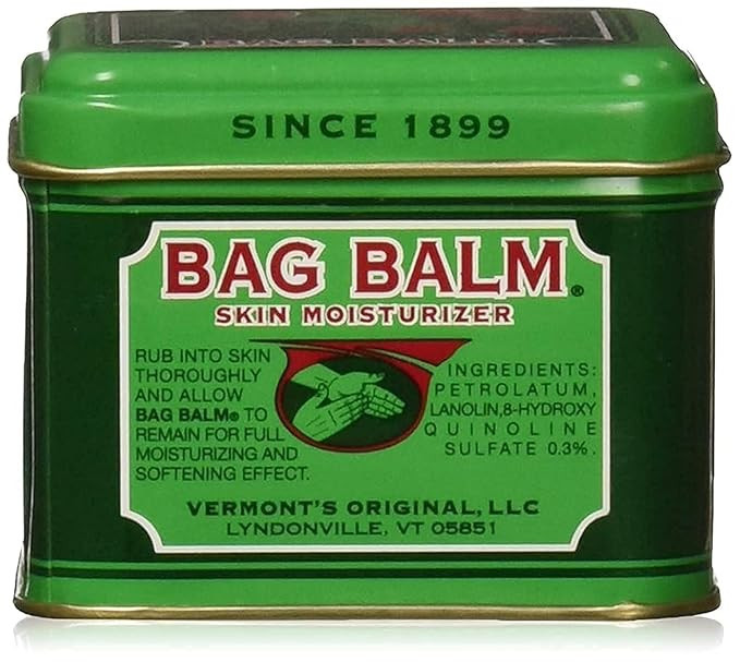 Bag Balm Skin Moisturizer with Lanolin for Chapped Lips, Dry Skin and More | 4oz Tin | Amazon (US)
