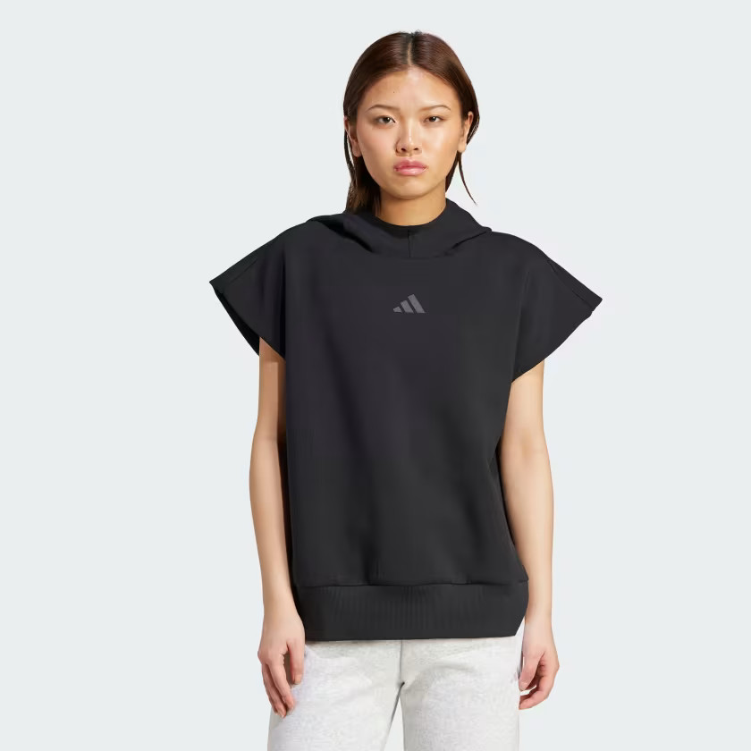 Soft Lux Loose Sleeveless Hoodie | adidas (US)