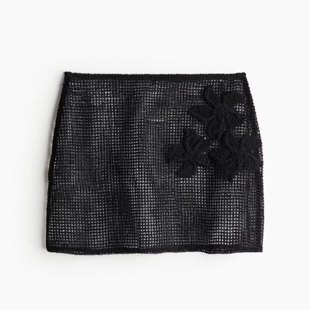 Black crochet skirt - swimsuit cover up 

#LTKstyletip #LTKfindsunder50 #LTKSeasonal
