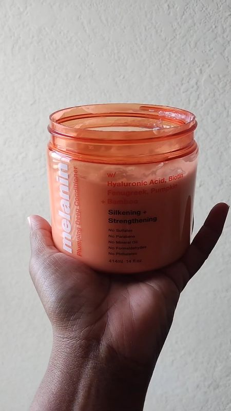 I like using this plumping deep conditioner by Melanin Haircare especially on washdays I heat style.👏🏾 It really preps my coily curls for the hot curling iron brush I use for my blowouts. My hair feels stronger, softer with silky and frizz-free blowouts using this deep treatment.💦

#LTKVideo #LTKbeauty #LTKxSephora