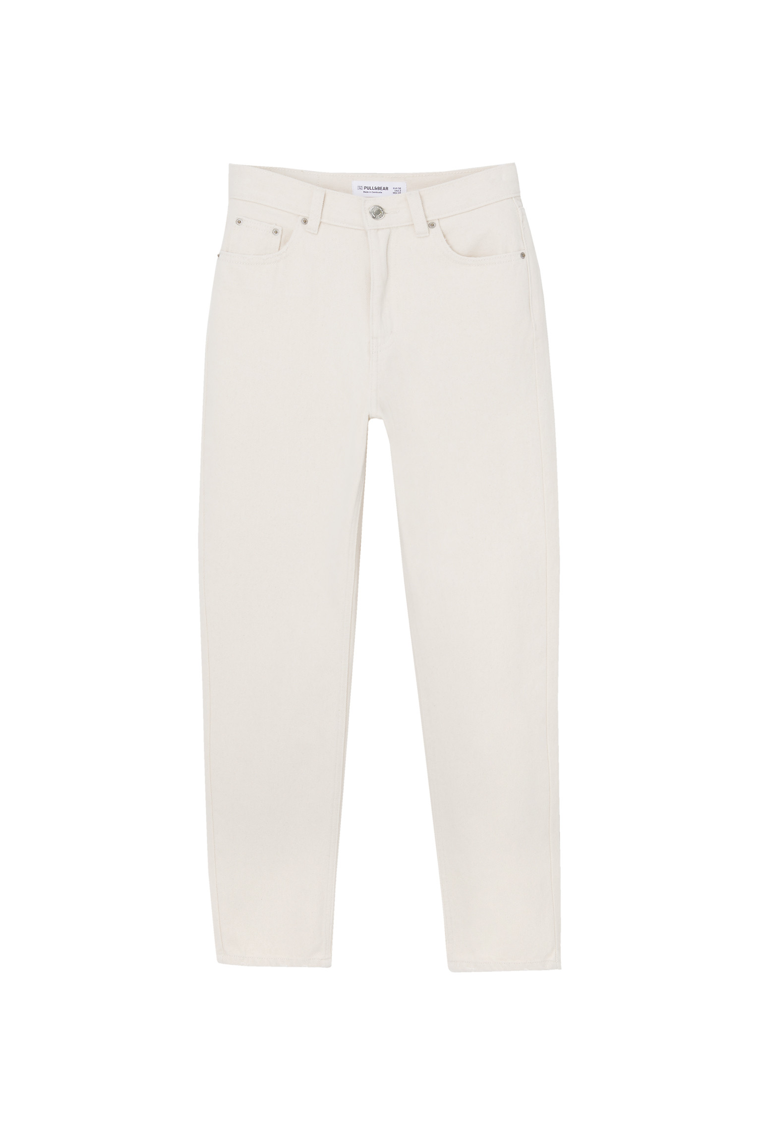 HIGH-WAIST MOM JEANS | PULL and BEAR UK