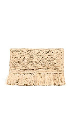 MAR Y SOL Women's Lisette Clutch, Natural, One Size | Amazon (US)
