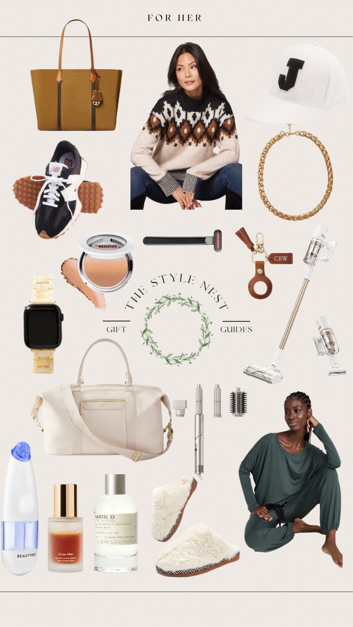 #giftguideforher #giftguide #ltkgiftguide #giftideasforher #giftsforher #christmas #giftideas

#LTKSeasonal #LTKHoliday #LTKbeauty