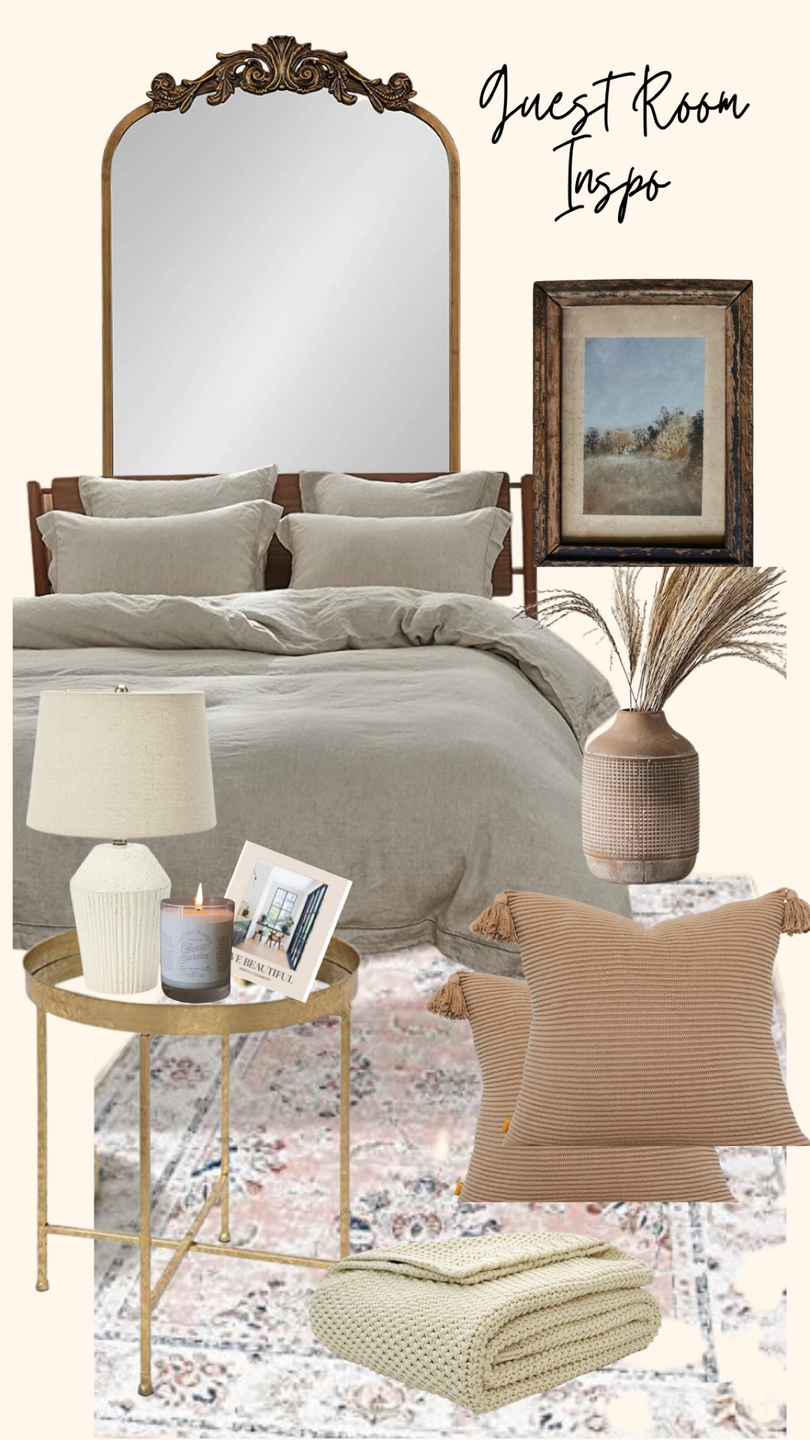 Clean and simple guest bedroom ideas with a touch of charm! Shop all the pieces below including our s+s goods x aileen fitzgerald premium print! 

#LTKhome #LTKstyletip #LTKFind