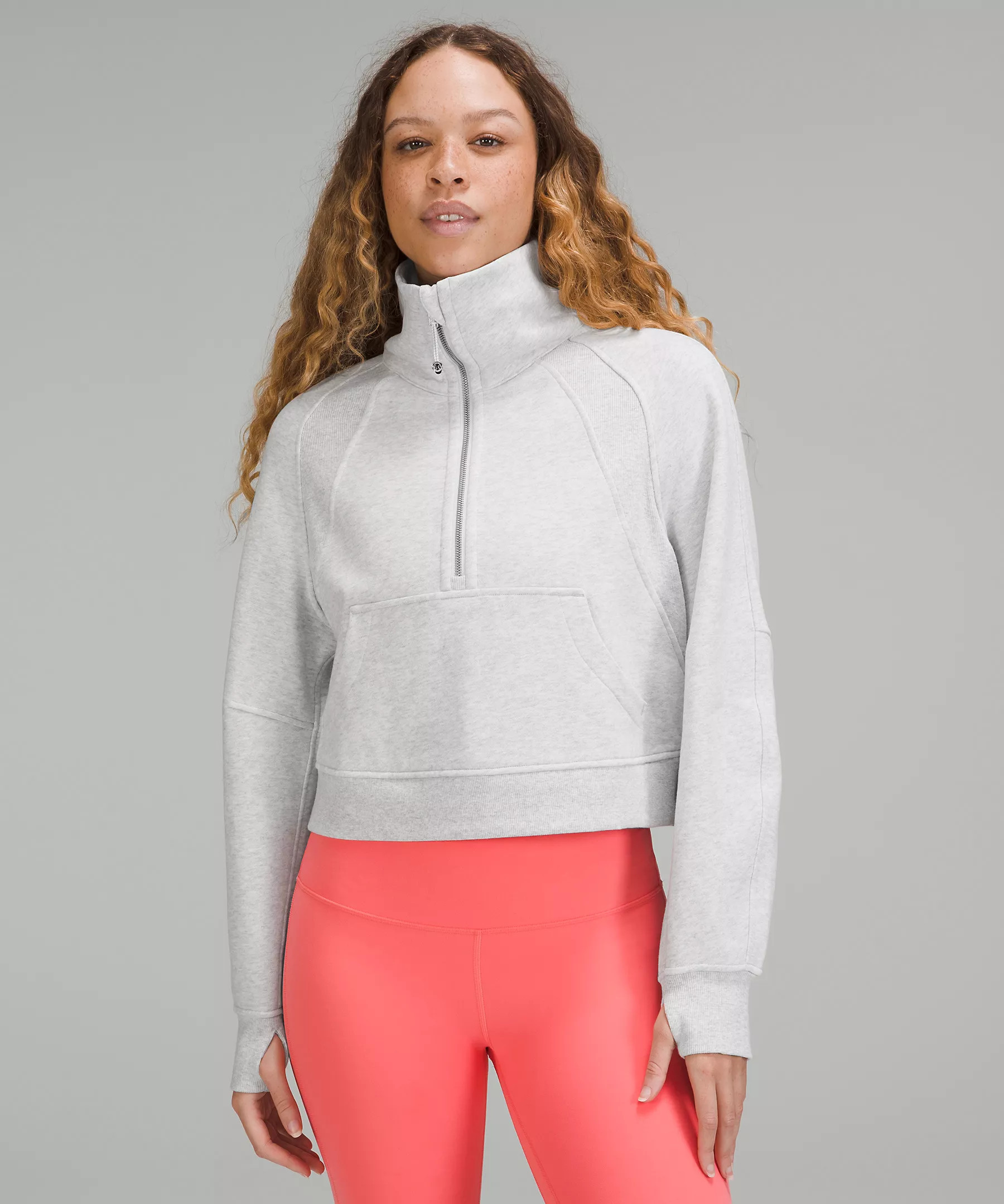 Scuba Oversized Funnel-Neck Half Zip | Women's Hoodies & Sweatshirts | lululemon | Lululemon (US)