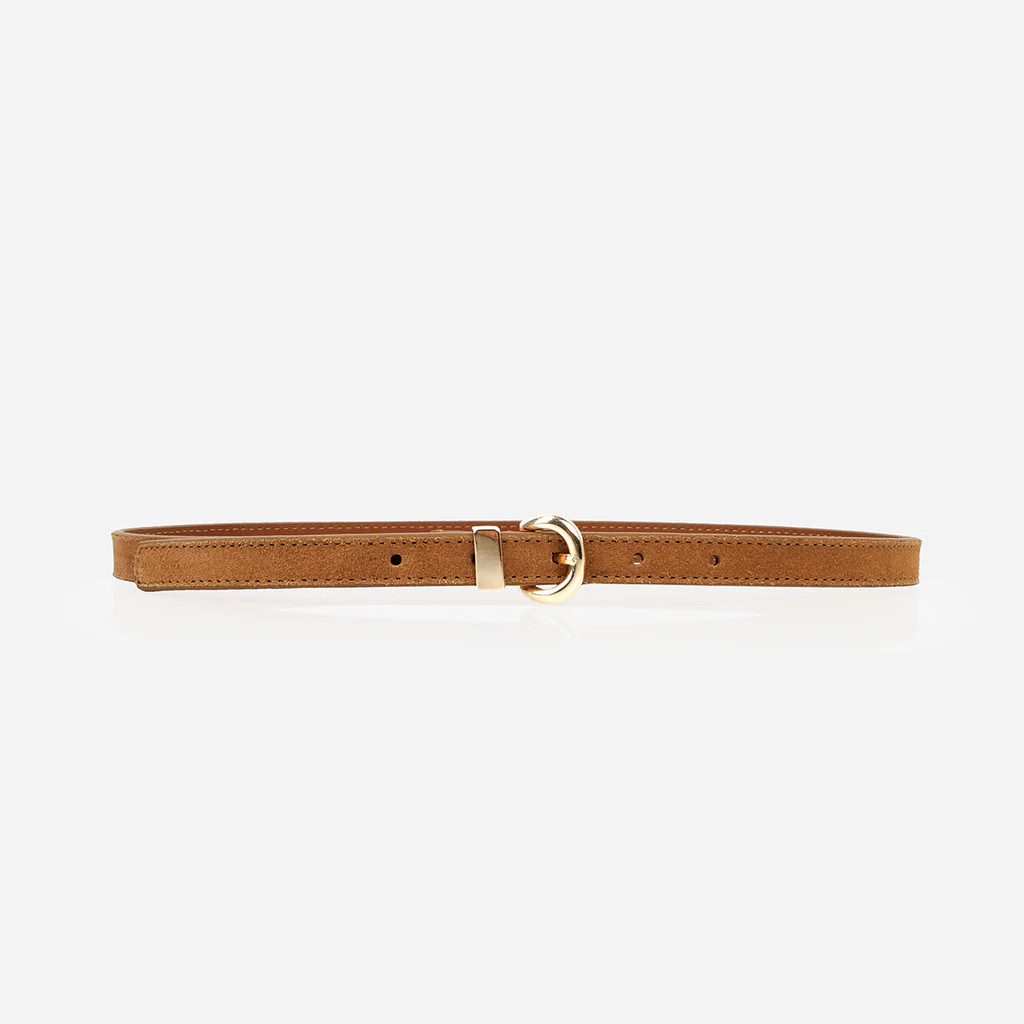 The Polished Belt Lion Suede | Poppy Barley