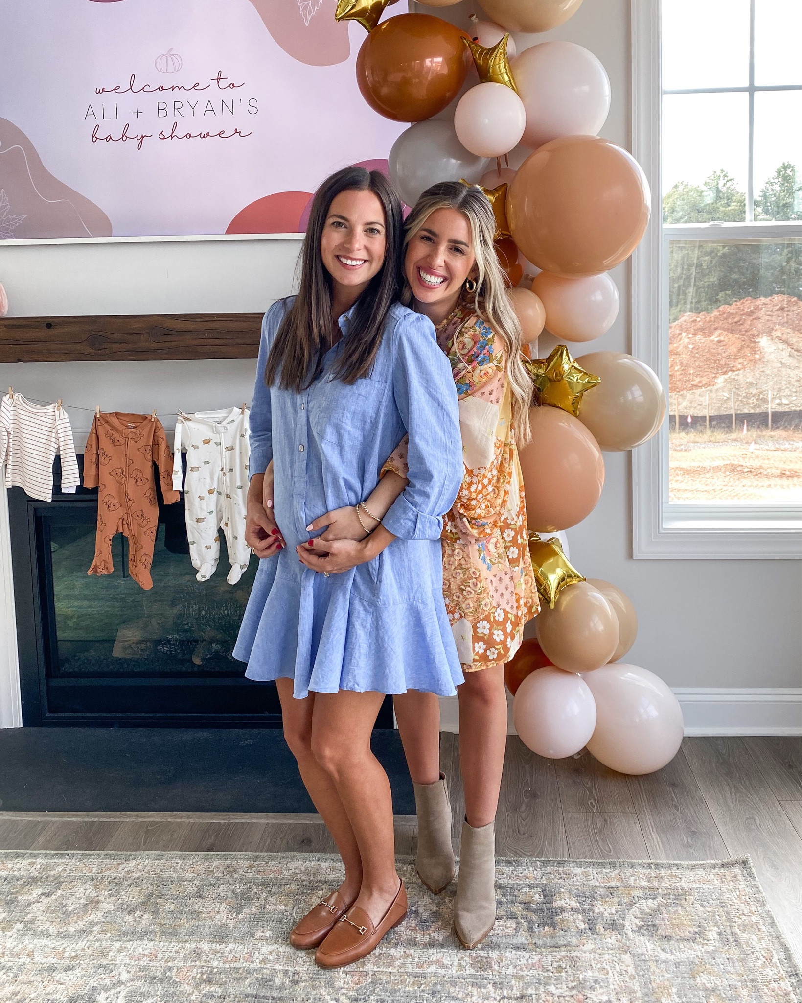 Dress I wore to my bestie’s baby shower! So cute for fall. Wearing size small, fits tts! Also linked the fall baby shower decor I found on amazon :)

#LTKSeasonal