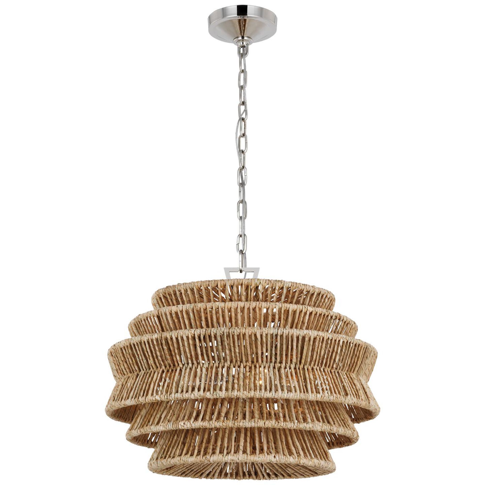 Chapman & Myers Antigua 22 Inch LED Large Pendant by Visual Comfort Signature Collection | 1800 Lighting