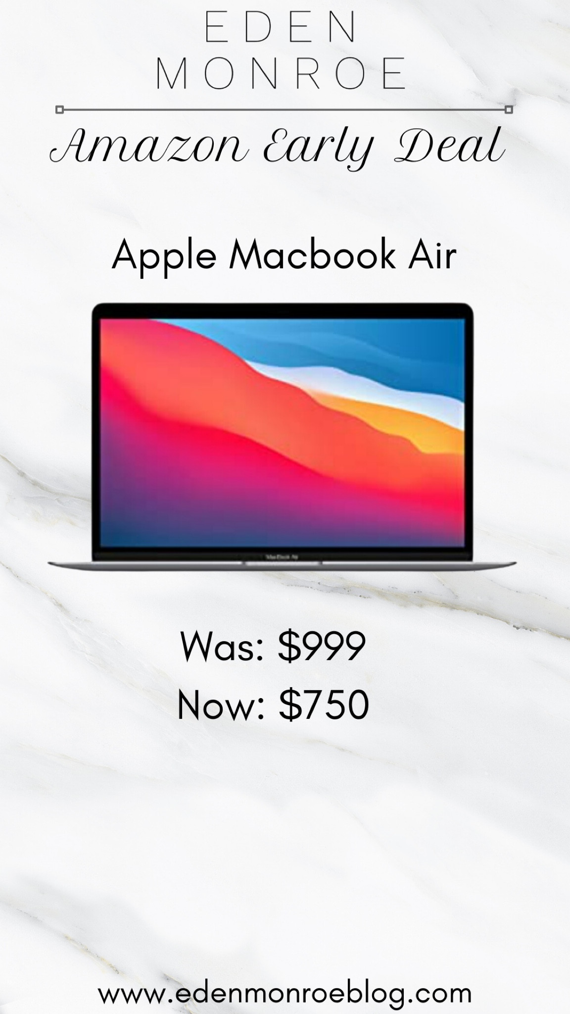 Apple MacBook Air
Amazon prime day

Prime day deals, laptop, computer, electronics, college, school supplies 

#LTKxPrimeDay #LTKfamily #LTKBacktoSchool