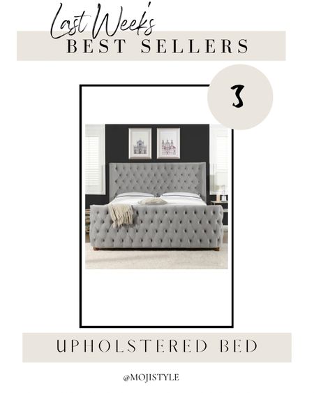 This upholstered bed is one of this week’s best sellers! I have this in my master bedroom and love it. 

#LTKSaleAlert #LTKHome