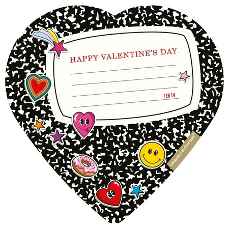 Elmer Chocolate Assorted Chocolate Classroom Notebook Heart 2oz 5 Pieces | Walmart (US)