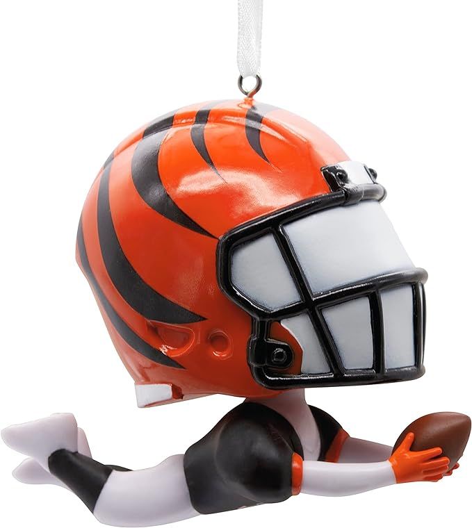 Hallmark NFL Cincinnati Bengals Bouncing Buddy Christmas Ornament | Amazon (US)