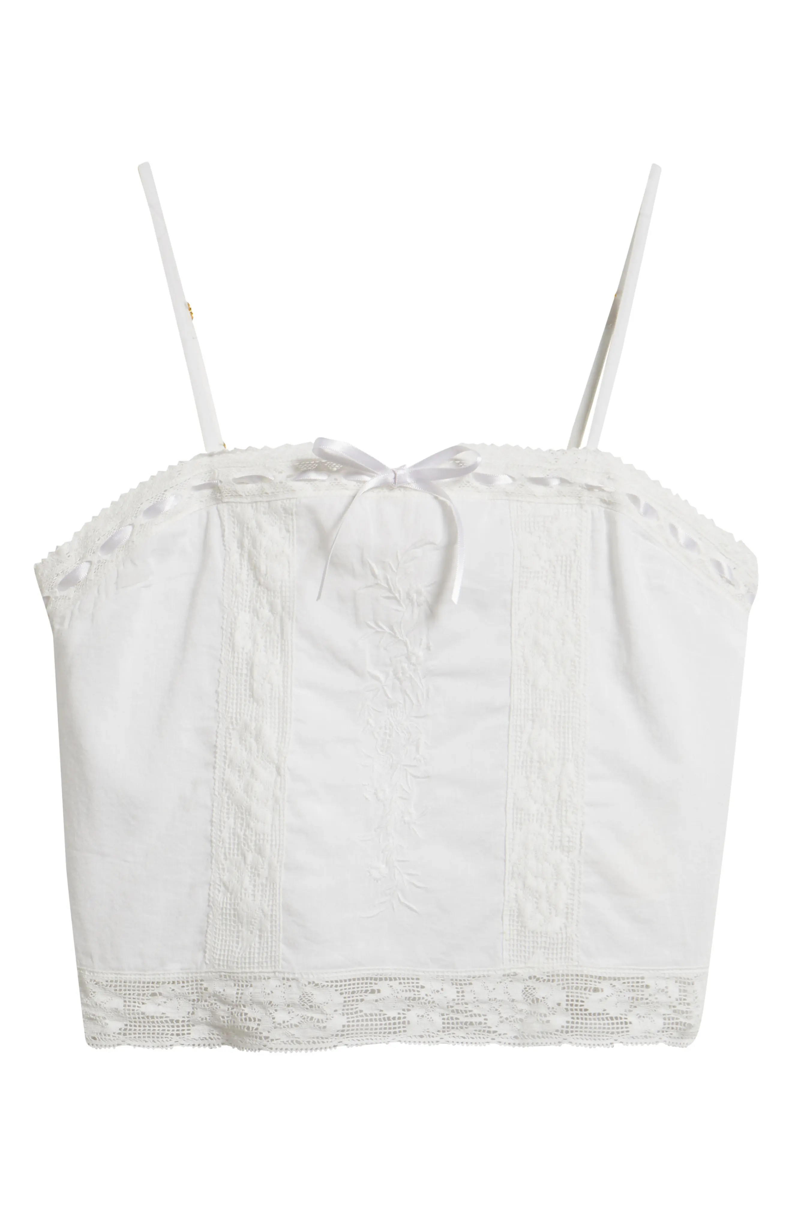 LoveShackFancy Kids' Quince Floral Lace Embroidered Top (Women) | Nordstrom | Nordstrom