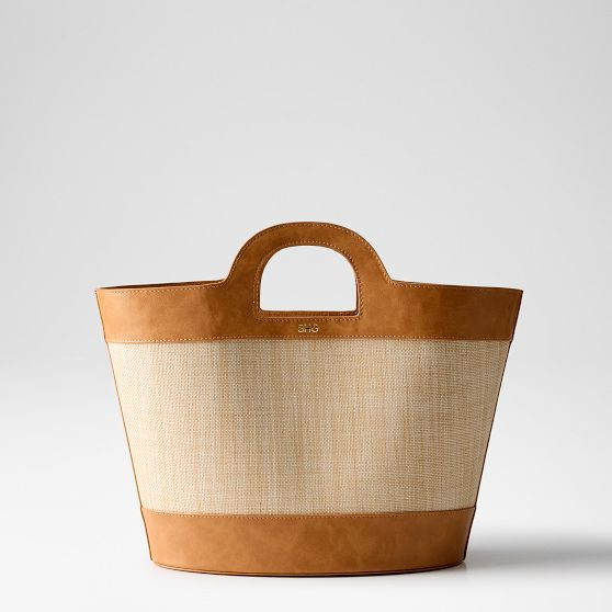 Montauk Raffia Handbag | Mark and Graham