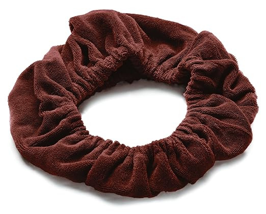 TASSI (Brown) Hair Holder Head Wrap Stretch Terry Cloth, The Best Way To Hold Your Hair Since...E... | Amazon (US)