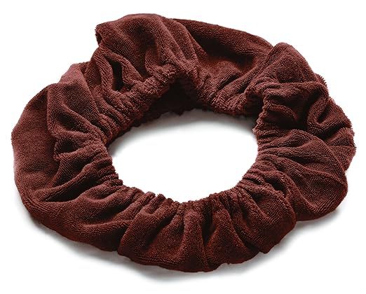 TASSI (Brown) Hair Holder Head Wrap Stretch Terry Cloth, The Best Way To Hold Your Hair Since...E... | Amazon (US)