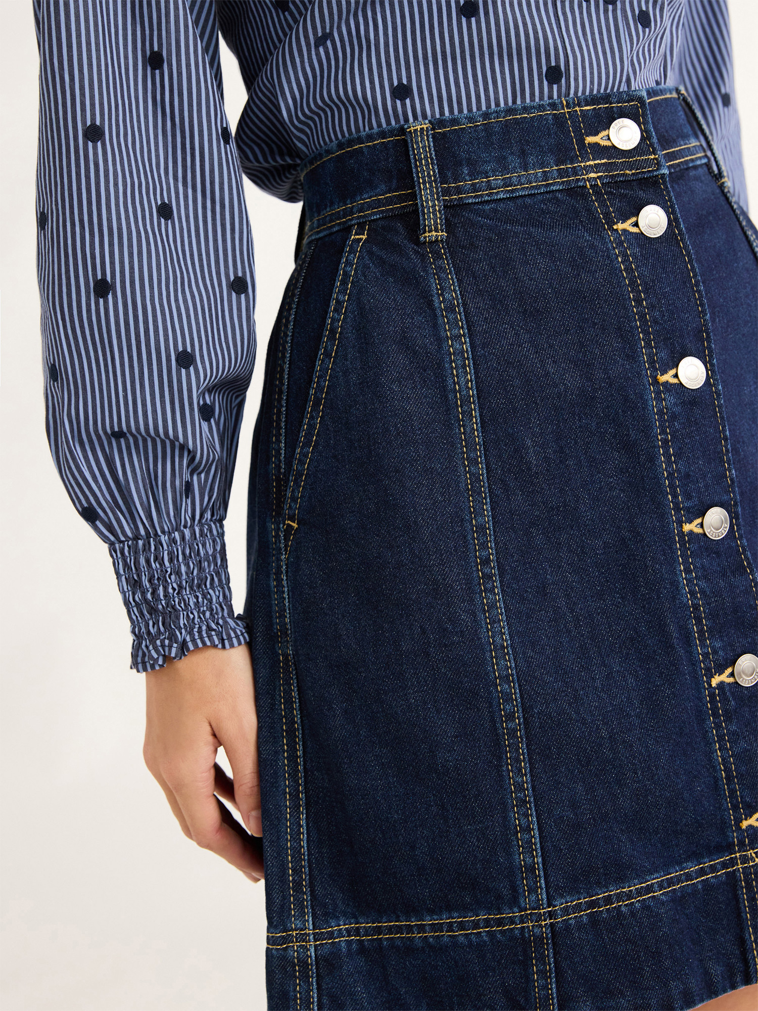 Free Assembly Women’s Denim Mini Skirt, Sizes 0-20 | Walmart (US)