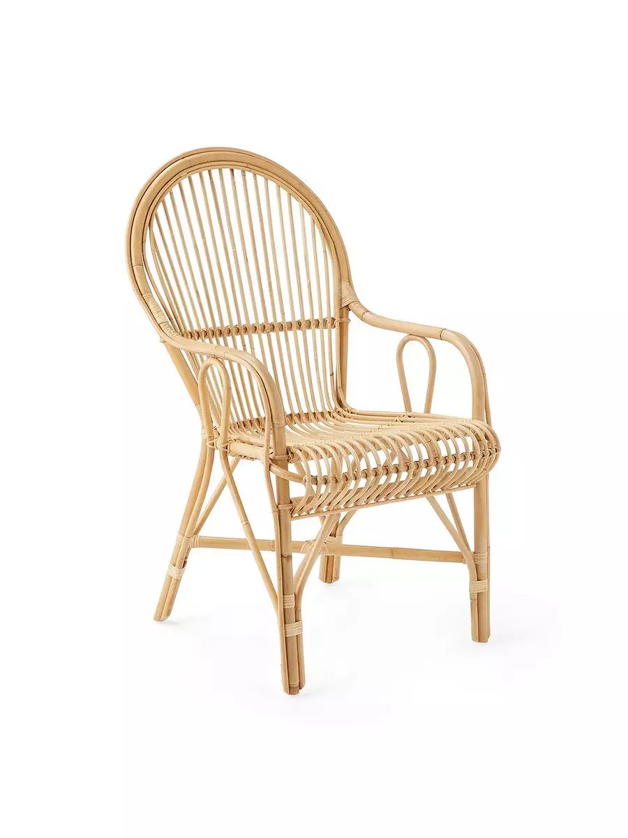 Tivoli Rattan Armchair | Serena and Lily