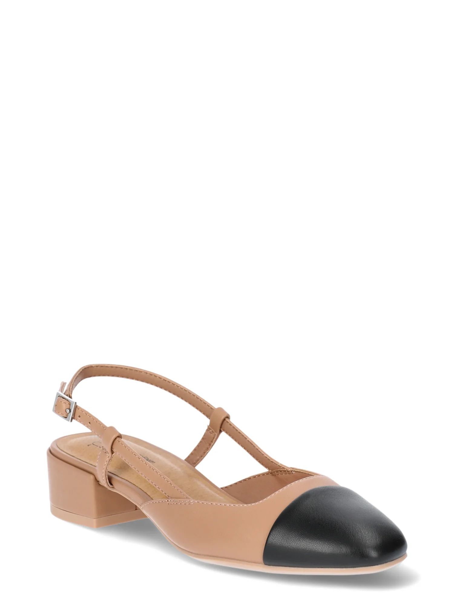 Time And Tru Women's Slingback Pump Heels - Walmart.com | Walmart (US)