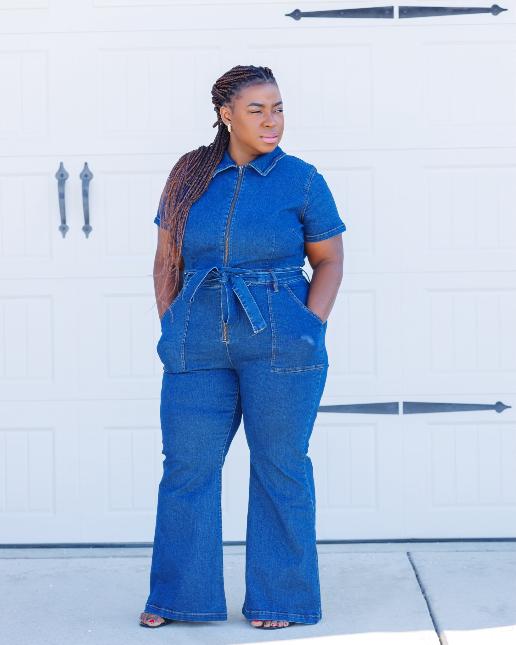 The perfect Plus Size Jumpsuit for my Plus Size Girlies #denimjumpsuit #denim 

#LTKPlusSize #LTKStyleTip #LTKMidsize