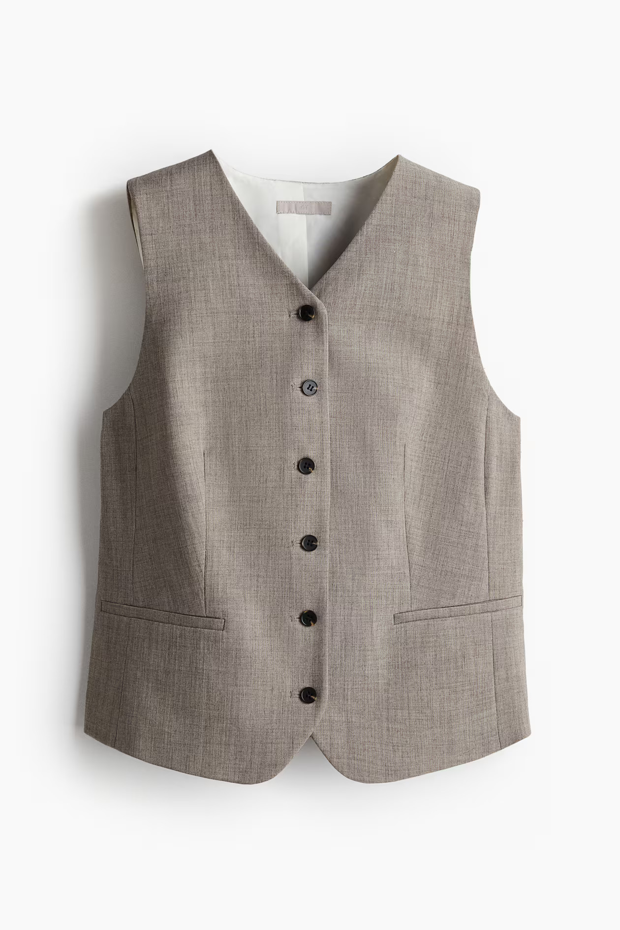 Tailored suit waistcoat | H&M (DE, AT, CH, NL, FI)