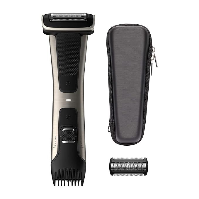 Philips Norelco Bodygroom Series 7000 Showerproof Body Trimmer & Shaver with Case and Replacement... | Amazon (US)