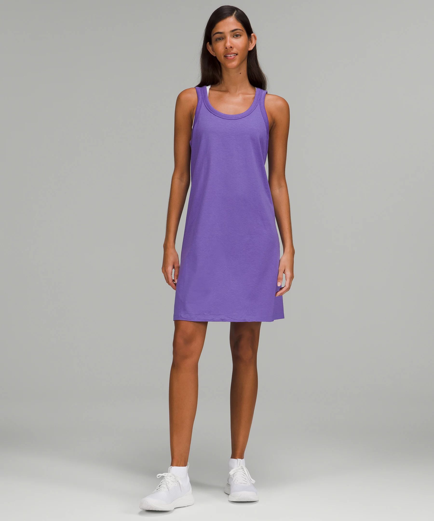 Classic-Fit Cotton-Blend Scoop Dress | Women's Dresses | lululemon | Lululemon (US)