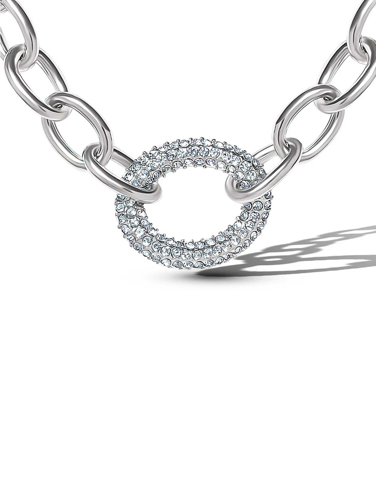 Overized Link Pendant Necklace | Jessica Simpson E Commerce