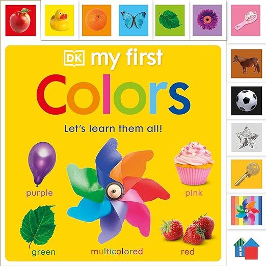 My First Colors: Let's Learn Them All (My First Tabbed Board Book) | Amazon (US)