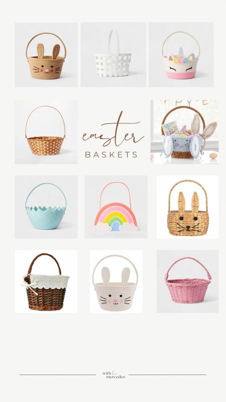 Easter is in a couple weeks! Here’s a roundup of some of my favorite baskets  

#LTKSeasonal #LTKkids