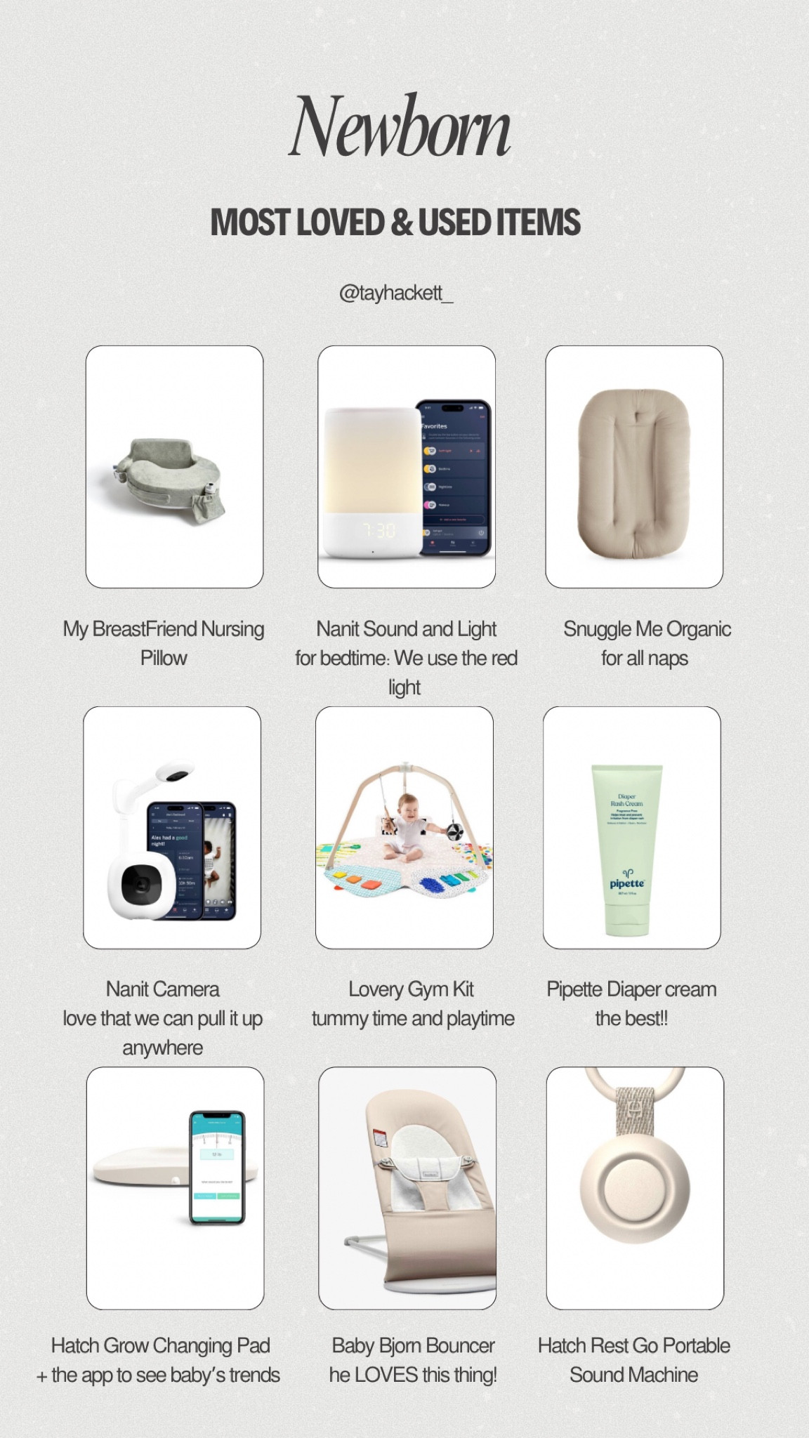 my most loved and used newborn items!! 

#ltkbaby #ltknewborn #ltknewbornessentials #newborngiftguide #babyregistry

#LTKBaby #LTKGiftGuide #LTKFamily