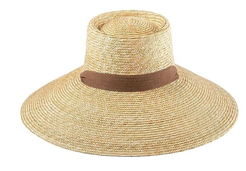 Lack of Color Women's Paloma Wide-Brimmed Straw Sun Hat (Medium, Natural) | Amazon (US)