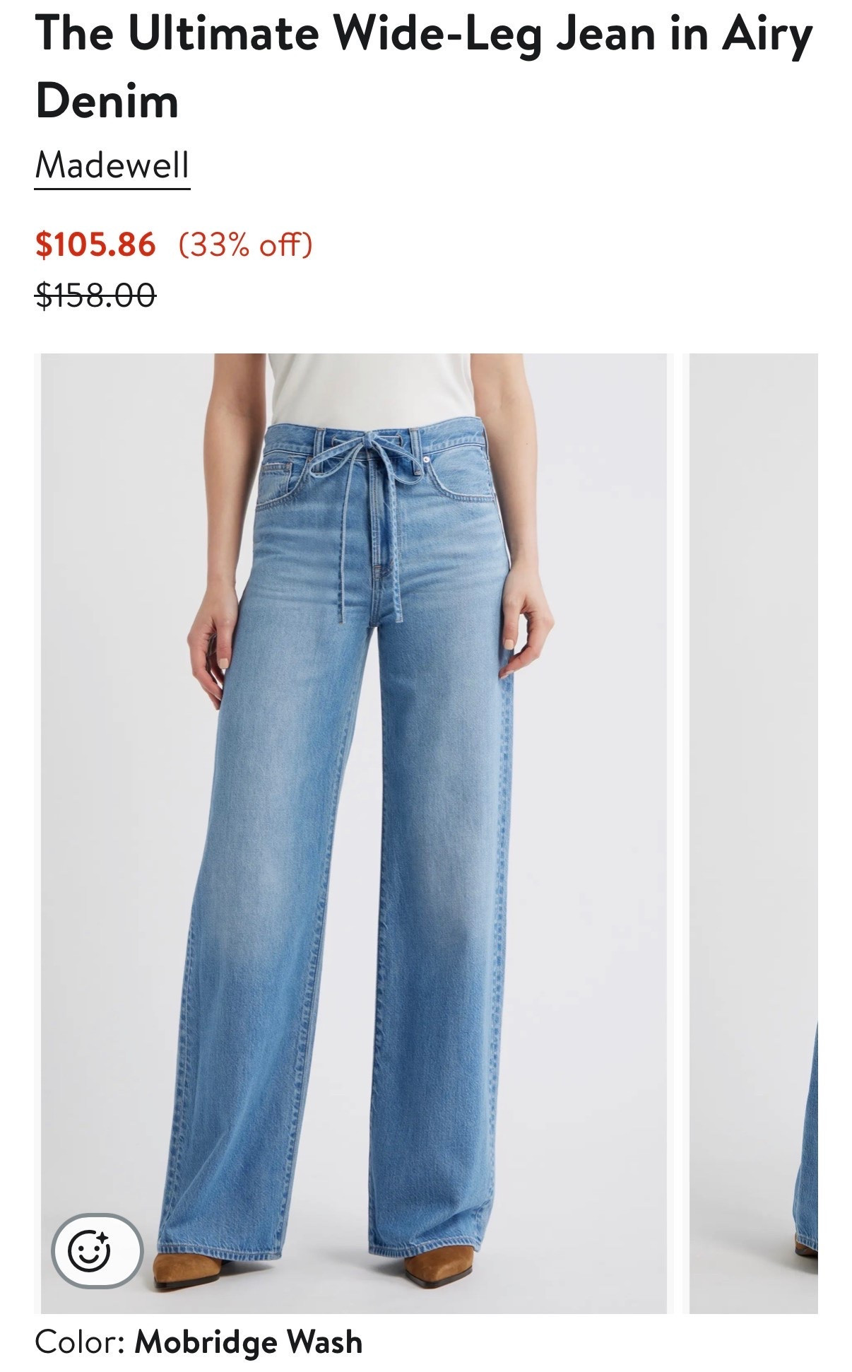 The viral Madewell jeans on sale!