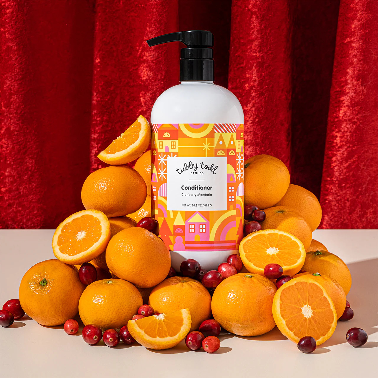 Cranberry Mandarin Collection | Tubby Todd Bath Co