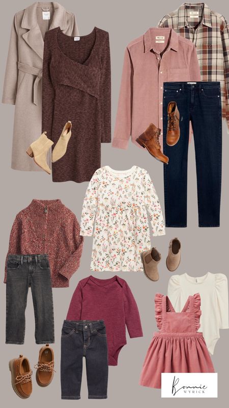 Family Photos with a rusty mauve aesthetic? Sign me up. 😍 I love how whimsical and elegant this vibe is and captures my family’s personality for our fall photo shoot! 🤍 Family Photo Outfits | Kids Photo Outfit | Baby Photo Outfit | Men’s Photos Outfit | Fall Photoshoot | Matching Family Outfits

#LTKmens #LTKfamily #LTKkids