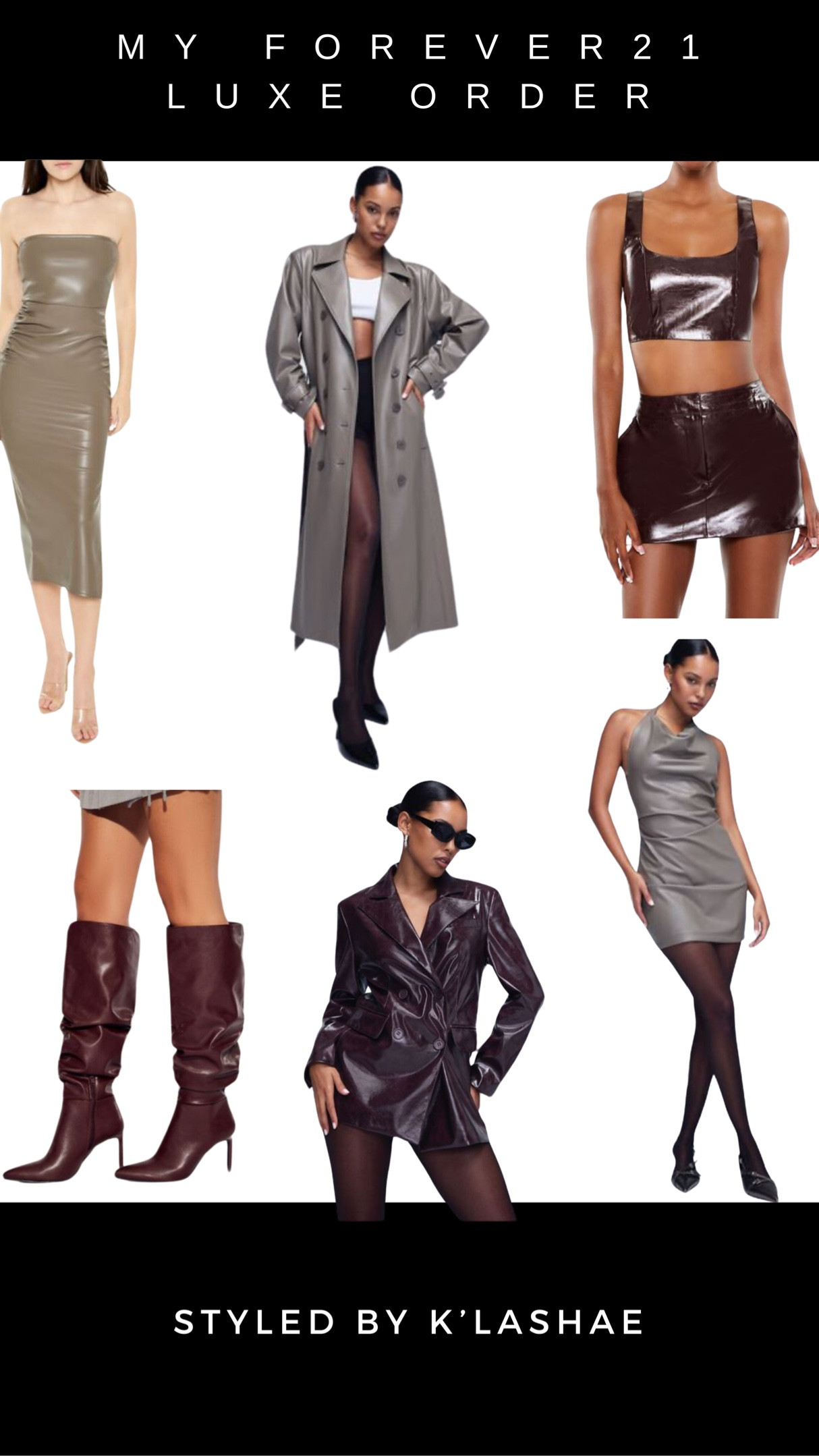 It’s my favorite season! Here is my recent Forever21 luxe order! 

#LTKFindsUnder100 #LTKCon #LTKStyleTip