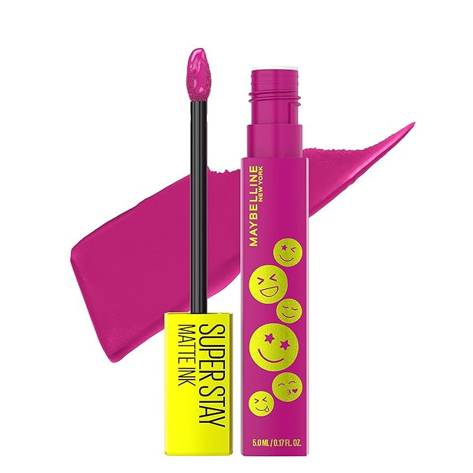 Maybelline Super Stay Matte Ink Liquid Lip Color, Moodmakers Lipstick Collection, Long Lasting, T... | Amazon (US)