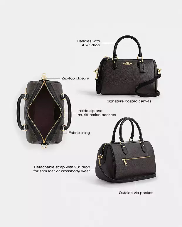 Rowan Satchel Bag | Coach Outlet US