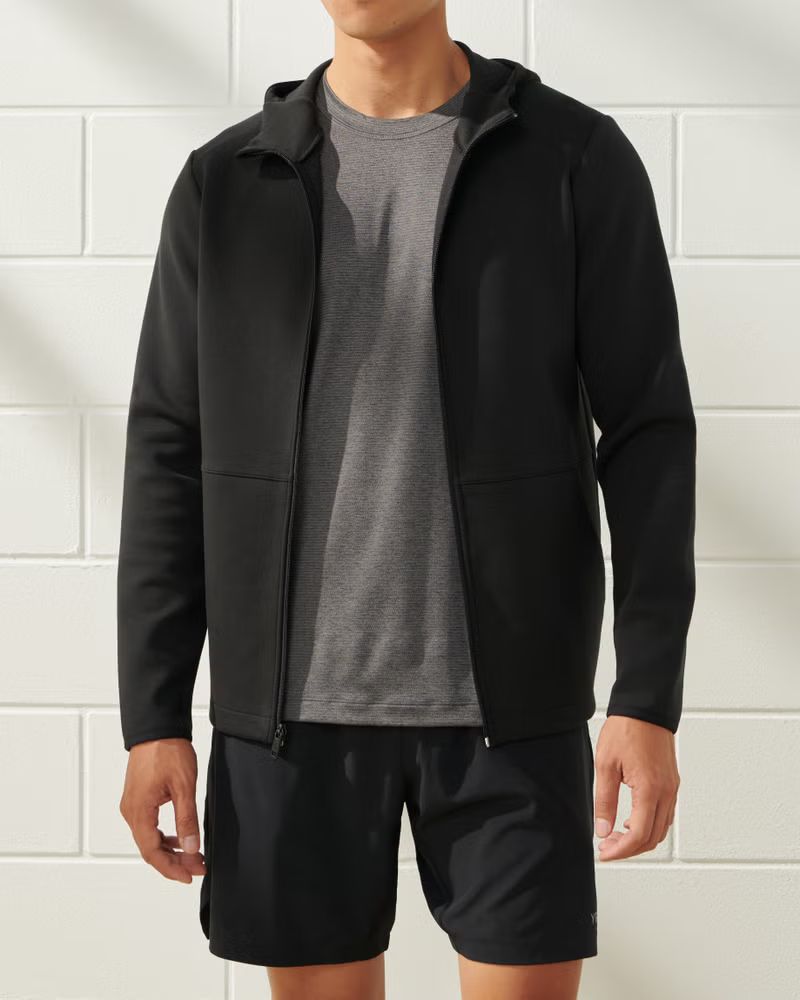 YPB neoKNIT MAX Full-Zip Hoodie | Abercrombie & Fitch (US)