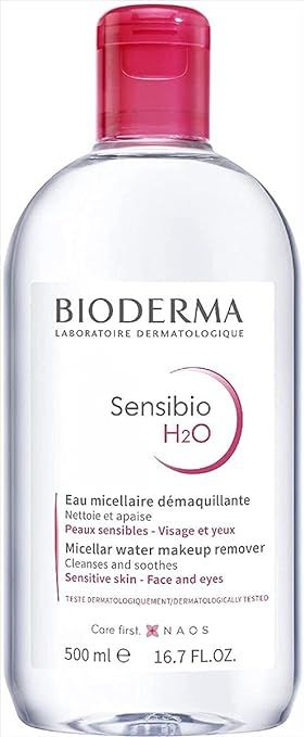 Bioderma - Sensibio H2O - Micellar Water - Cleansing and Make-Up Removing - Refreshing Feeling - ... | Amazon (US)