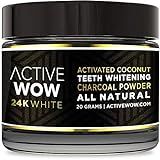 Active Wow Teeth Whitening Charcoal Powder Natural | Amazon (US)