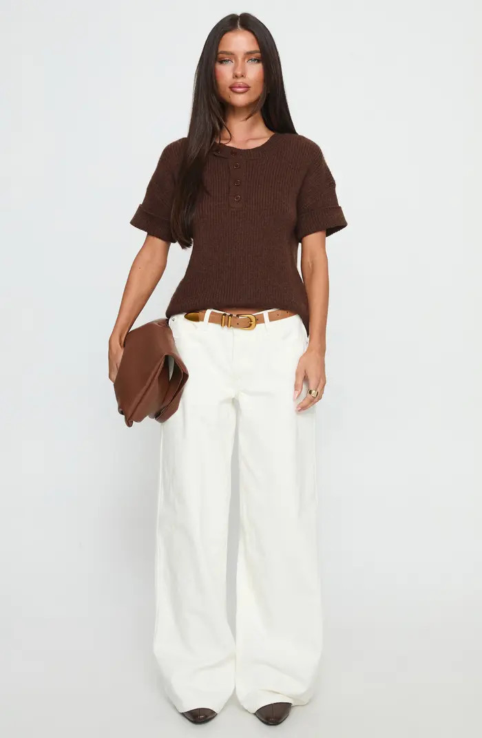 Ramos Low Rise Wide Leg Jeans | Nordstrom