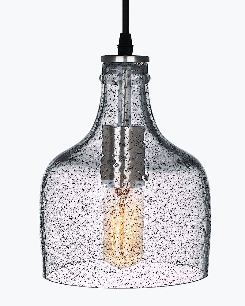 CASAMOTION Pendant Lighting for Kitchen Island Hand Blown Glass Mini Ceiling Hanging Light Fixtur... | Amazon (US)