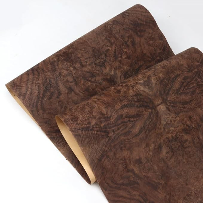 Natural Black Walnut Burl Wood Veneer Limited Edition Restoration Sheet(Overall Size:60x250CM) Wo... | Amazon (US)