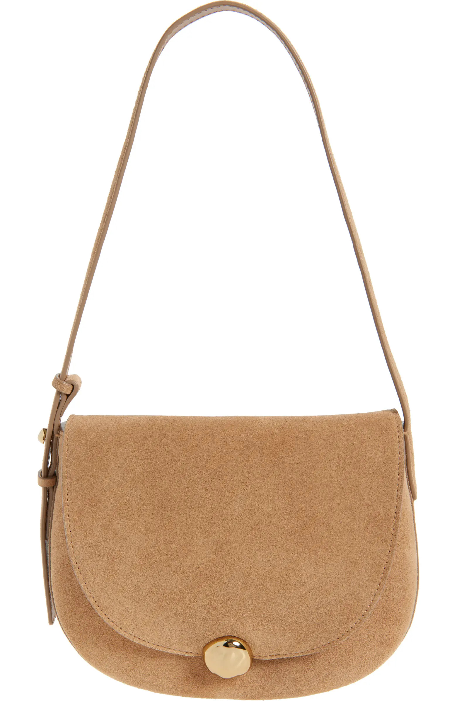 The Dakota Suede Saddle Bag | Nordstrom